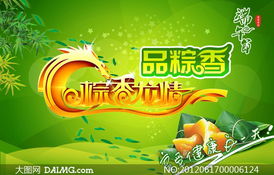 粽香龙精品粽香广告设计PSD源文件介绍